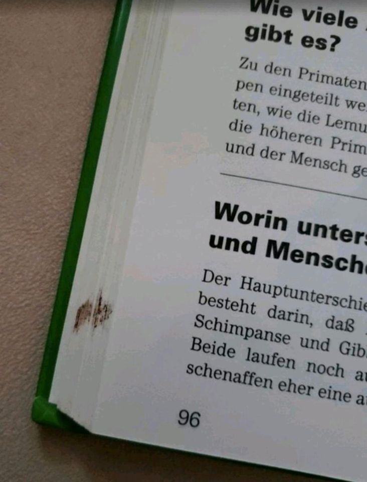 Buch, Wissen für Kinder, Tiere in Dohna