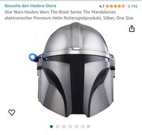 Star Wars Mandalorian Helm original Hasbro Reblika Baden-Württemberg - Lörrach Vorschau