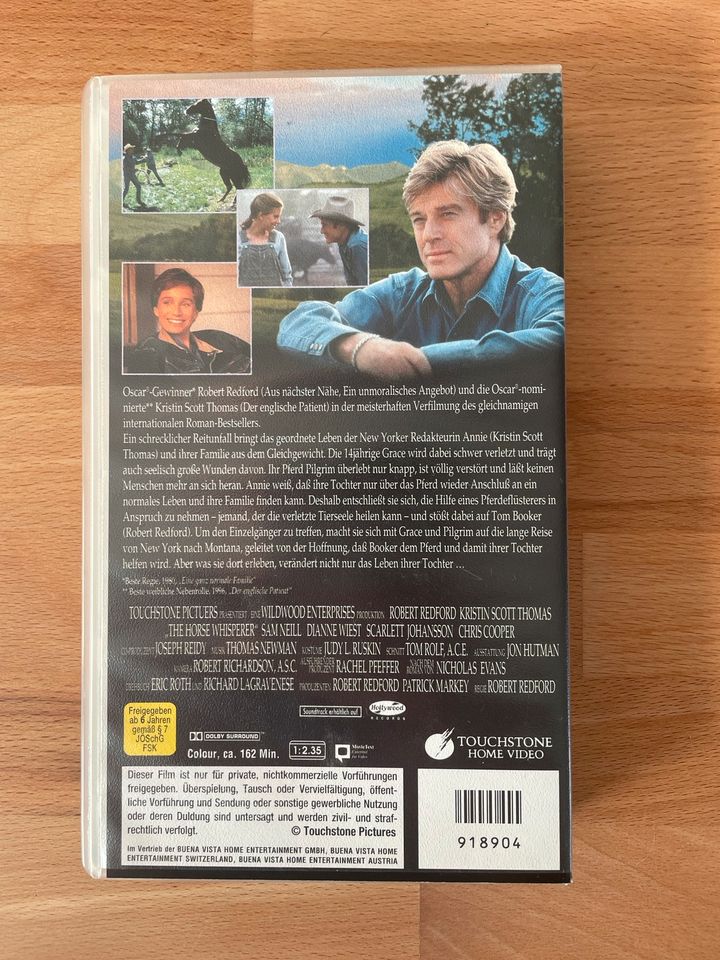 VHS Kassette „der Pferdeflüsterer“ in Schleiden