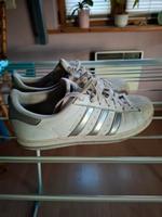 Original Adidas Superstar  40/23 Weiß mit Silber Schleswig-Holstein - Gettorf Vorschau