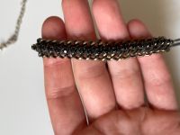 Armband mit schwarzen glitzernden Steinchen Hessen - Frankenberg (Eder) Vorschau