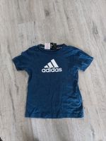 Adidas Tshirt blau Größe 116 Jungen Schleswig-Holstein - Flensburg Vorschau