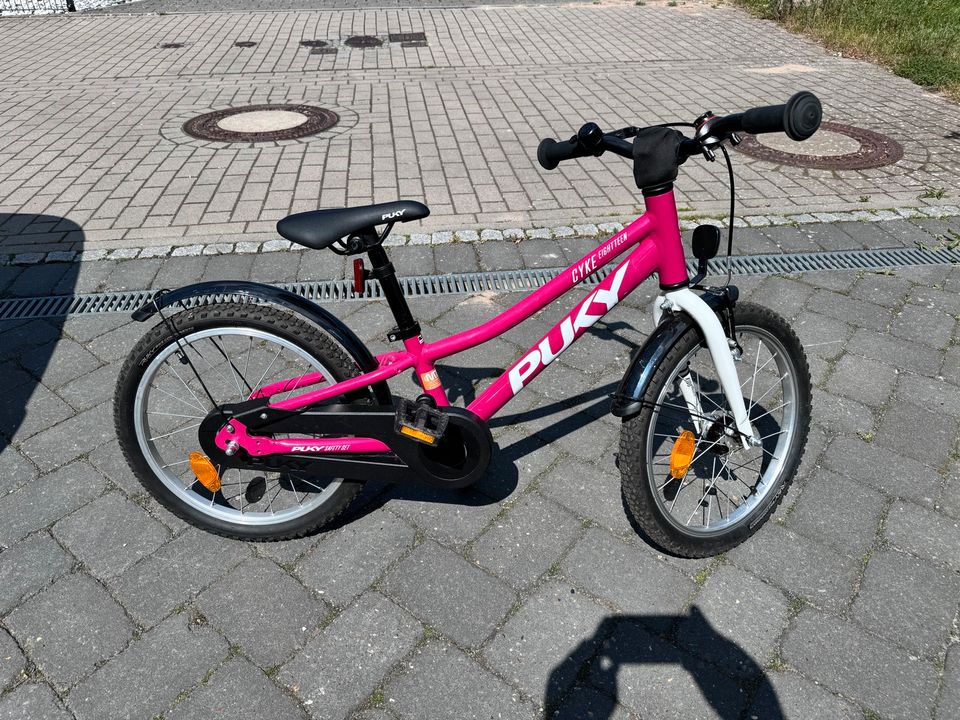 Puky Cyke Alu Fahrrad 18 Zoll lila pink in Klein Wesenberg