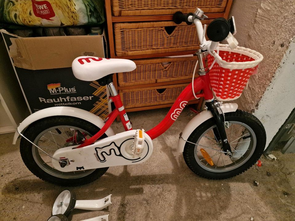 Kinderfahrrad  14 Zoll Stützräder vorhanden in Bernau