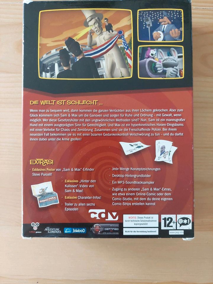 PC-SPIEL "Sam & Max" in Rudelzhausen