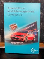 Arbeitsblätter Kraftfahrzeugtechnik 5-8  Kfz Ausbildung NEU Rheinland-Pfalz - Trier Vorschau