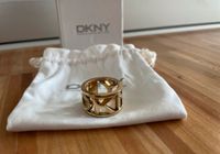 DKNY Ring Farbe gold - STEEL mit Steinen Größe ca. 50/51 Thüringen - Meiningen Vorschau