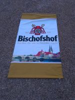 Bierwerbung Reklame Fahne Werbung Bischofshof Bier Bayern - Dietfurt an der Altmühl Vorschau