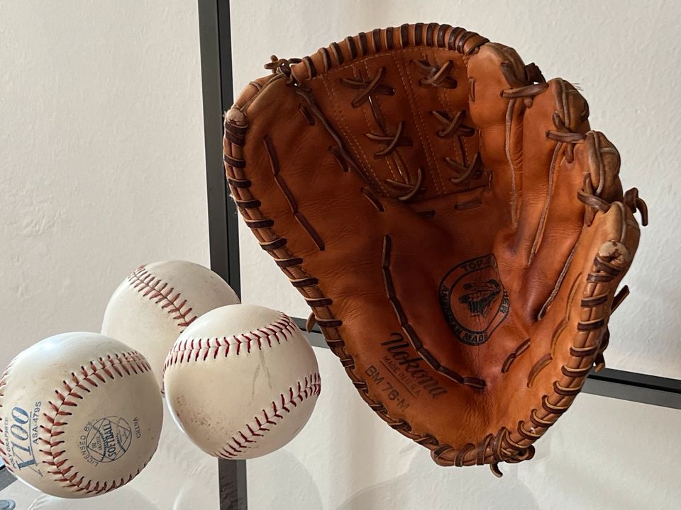 Nokona USA Baseball-Handschuh Leder handgefertigt in Neustadt an der Aisch