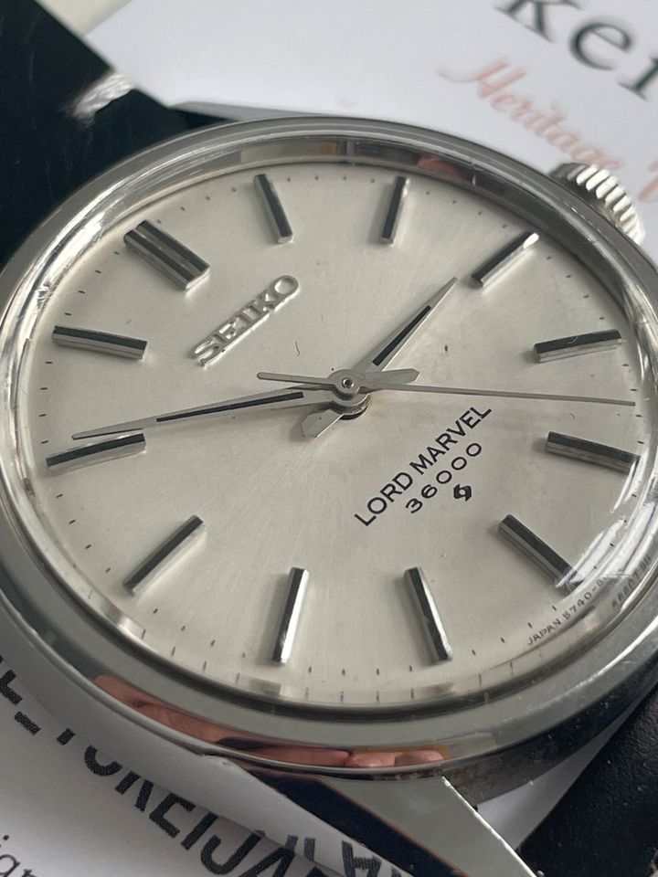 Vintage Seiko Lord Marvel 5740-8000 High Beat 36000 aus 1973 in Stuttgart