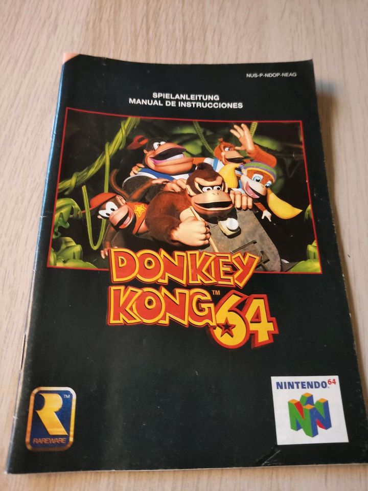 Donkey Kong 64 mit Anleitung Nintendo N64 in Kiel