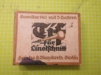 Heintze & Blanckertz 5 Linolschnitt-Messer vor 1945 Garnitur 140 Dresden - Gorbitz-Ost Vorschau