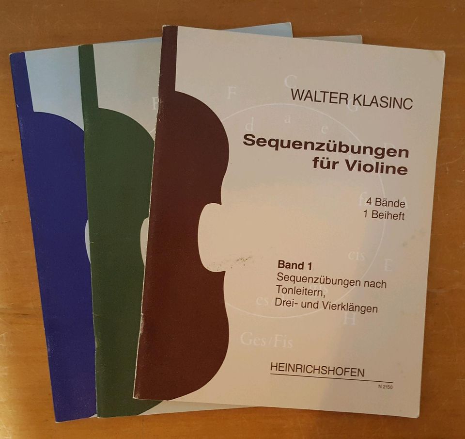 Violine, Sequenzübungen in Gau-Odernheim