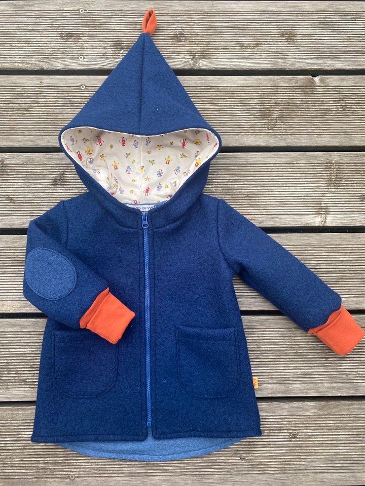 SALE -30% !! Etsy Walkjacke-Mantel Schurwolle Wizard of Yve in Arnstadt