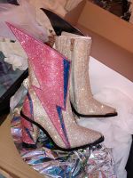 Club Exx Dolls Kill Sheriff Shine Cowboy Boots - Ziggy - Neu Mitte - Wedding Vorschau