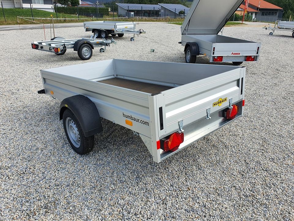 Tieflader Humbaur HA 752513 BK kippbar | 750 kg | Trailer in Untergriesbach