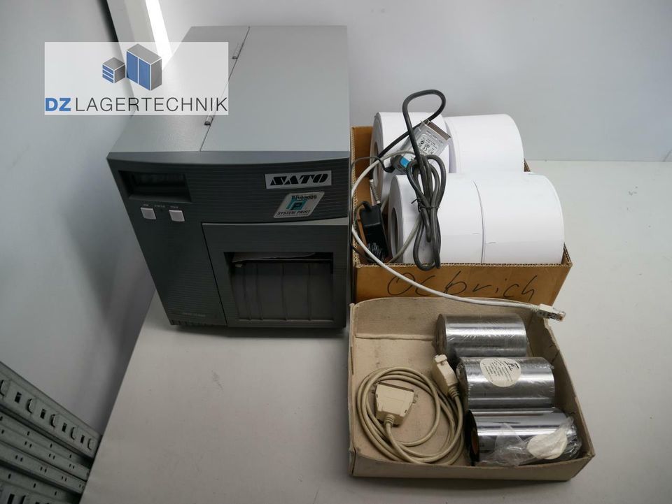 SATO CL408e-2A Etikettendrucker Thermodrucker gebraucht in Burbach