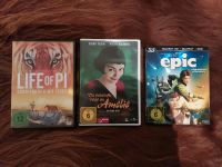 Verschiedene DVDs Life of Pi Epic Fabelhafte Welt der Amelie Kino Dresden - Gruna Vorschau