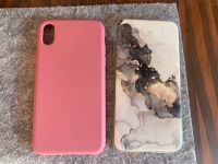 iPhone XS Hülle aus PU Beere/rosa oder marble München - Sendling Vorschau