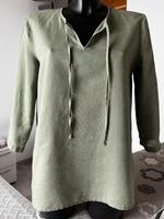 ESPRIT * Blusen-Shirt Leinen/Cotton-Mix khaki Gr.38 NEUW. Hessen - Groß-Umstadt Vorschau