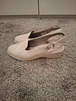 ROHDE Leder Damenschuh, Sandale, Slingback in creme Berlin - Charlottenburg Vorschau