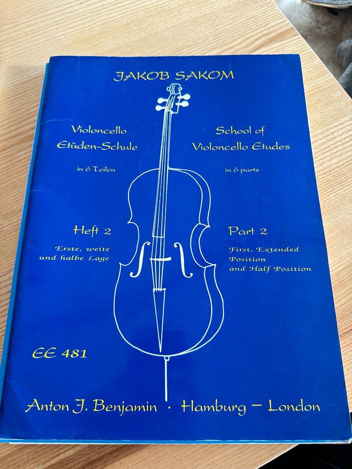 Cello Notenhefte 5er Set in Sonthofen