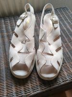 Sandalen mit Keilabsatz * Gr. 38 * Rohde * Leder Dresden - Pieschen Vorschau