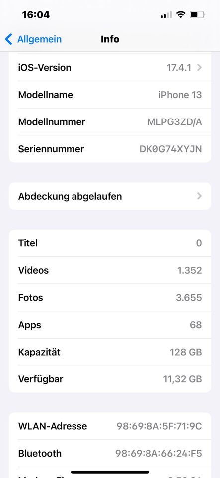 iPhone 13 128GB in Freiburg im Breisgau