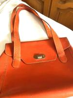 Bogner Handtasche Leder, orange, Vintage, Baden-Württemberg - Mannheim Vorschau