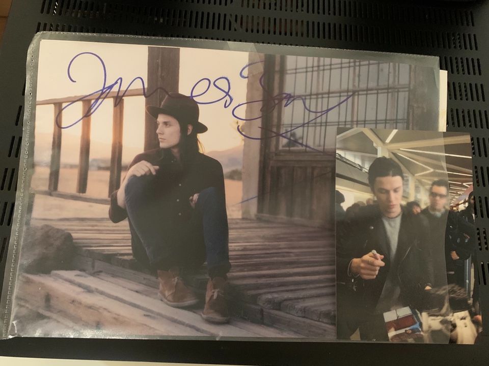 Original signierte CD (Autogramm) James Bay in Veitshöchheim