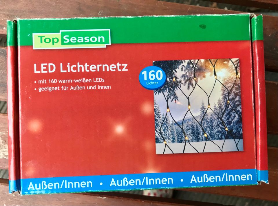 LED 160 er Lichternetz für Innen/Außen NEU in Ludwigsburg