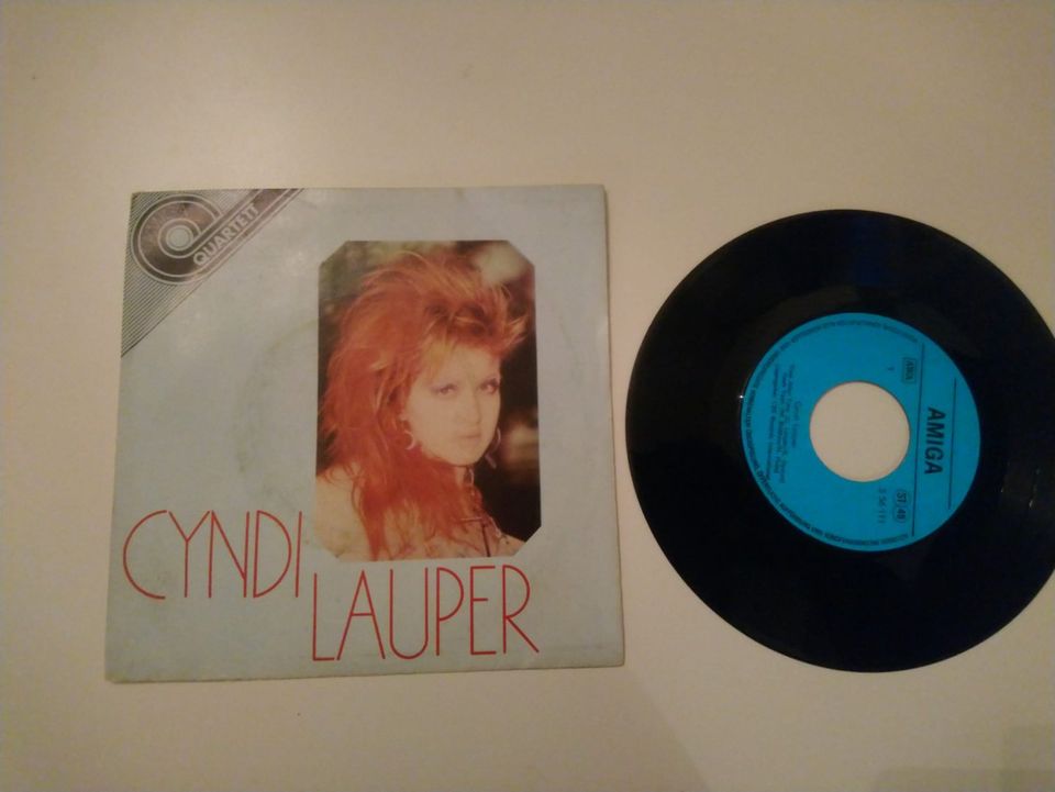 Schallplatte (7er) Cyndi Lauper "Time after Time" in Berlin