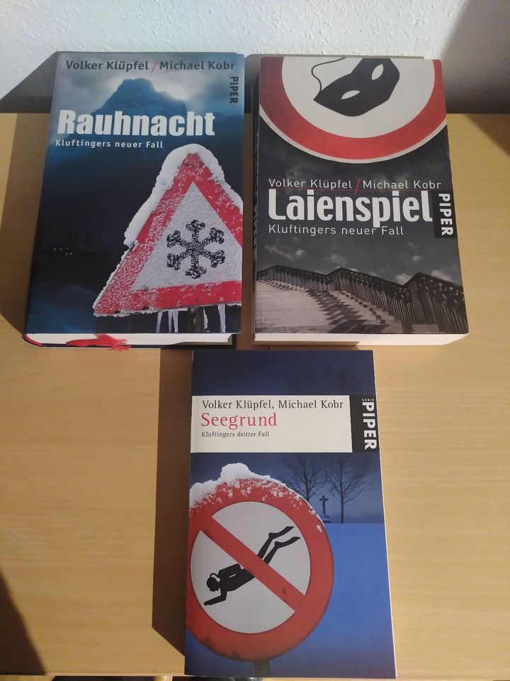 Kluftinger Bücher Klüpfel / Kobr, Rauhnacht, Laienspiel, Seegrund in Dillingen (Donau)