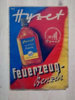 Werbeplakat Hyzet Feuerzeugbenzin (Zeitz), DDR um 1950! Thüringen - Jena Vorschau