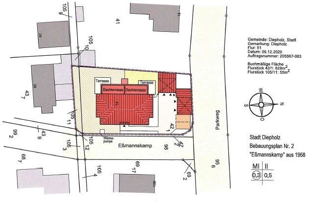 Neubau GEG/ KFWG40 ! Exklusive Erdgeschosswohnung in Diepholz zu verkaufen! in Diepholz