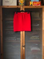 Vintage Minirock Struktur Rot High Waist Stretch Duisburg - Duisburg-Mitte Vorschau