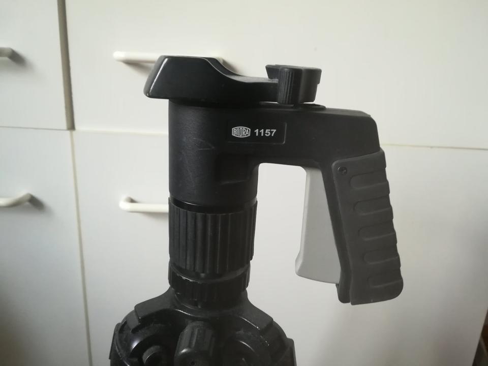 Stativ Slik Pro mit Bilora Auto Kugelgriff professional Tripod in Kiel