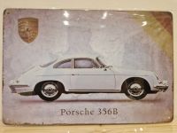 Blechschild Porsche 356 B 20x30cm Nostalgie Retro Geschenk Auto Nordrhein-Westfalen - Oberhausen Vorschau