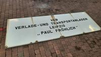 VEB PAUL FRÖHLICH EMAILLESCHOLD EMAILLE SCHILD DDR LEIPZIG RAR Sachsen - Erlau Vorschau