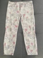 Brax Jeans weiß rosa Ana S 46 Damen Bayern - Hallbergmoos Vorschau