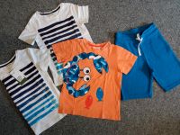 H&M Set 3 Shirts plus Shorts blau Gr. 110 - 116 Sommer Dortmund - Innenstadt-West Vorschau