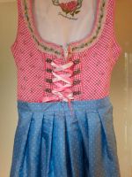 Stockerpoint Dirndl Gr 34 pink-hellblau neuw. Bayern - Karlshuld Vorschau