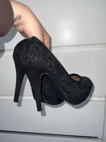 schwarze glitzer pumps herls gr. 38 Rheinland-Pfalz - Schalkenbach Vorschau