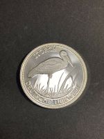 Silbermünze "Storch - Deutsche Tierwelt" von 2001 * 999er Silber Nordrhein-Westfalen - Dinslaken Vorschau