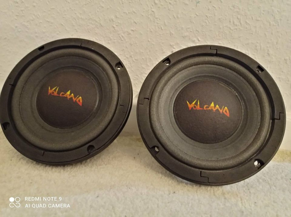 Subwoofer 16 cm 6,5 Zoll Volcano 65 C 100 USA Kickbass Made USA in Cuxhaven