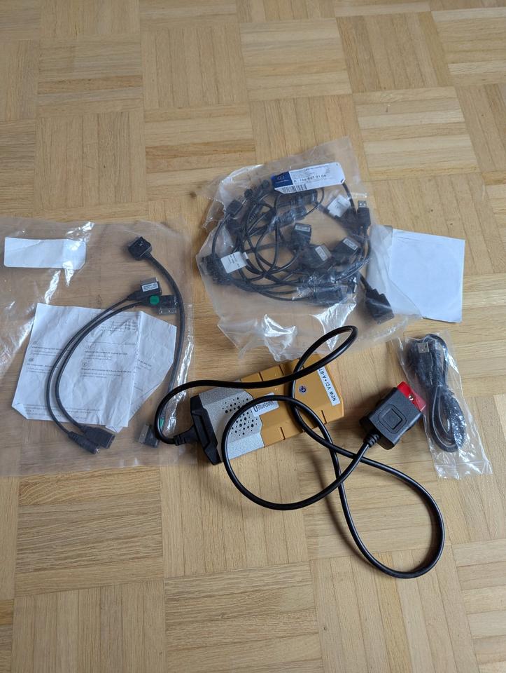 Mercedes Handyhalter Telefon Adapter Stecker Mikrofon Schalter in Vreden