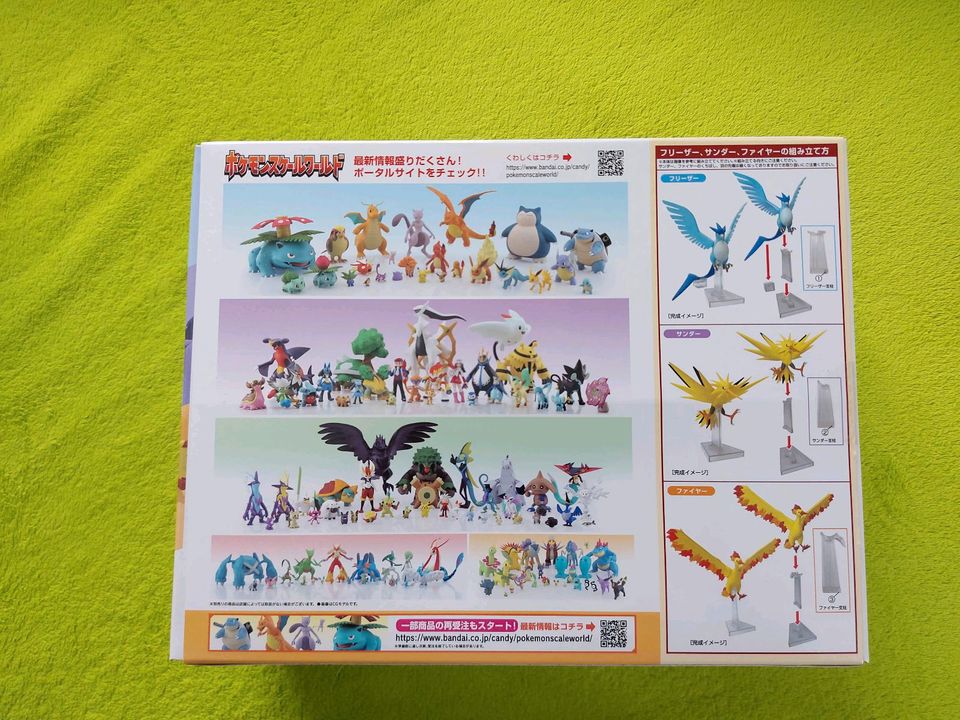 Pokémon Bandai Scale World Arktos Zapdos Lavados Pokemon Figur in Kirchseeon