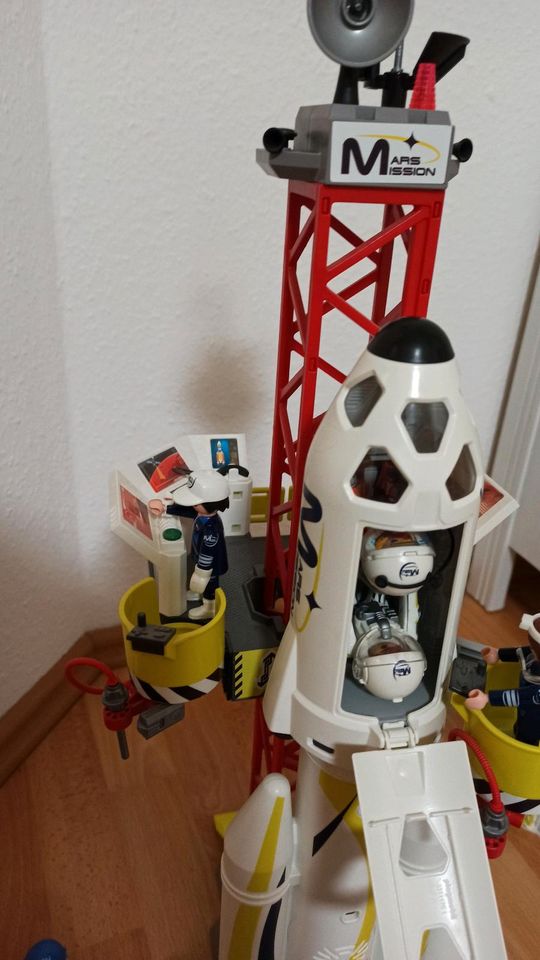 Playmobil Space Rakete mit Sound 9488+ Meteoroiden-Zerstörer 9490 in Tutzing