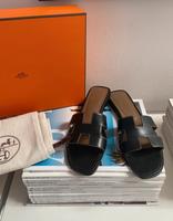 Hermès Oran Sandale schwarz Gr. 39 Düsseldorf - Düsseltal Vorschau