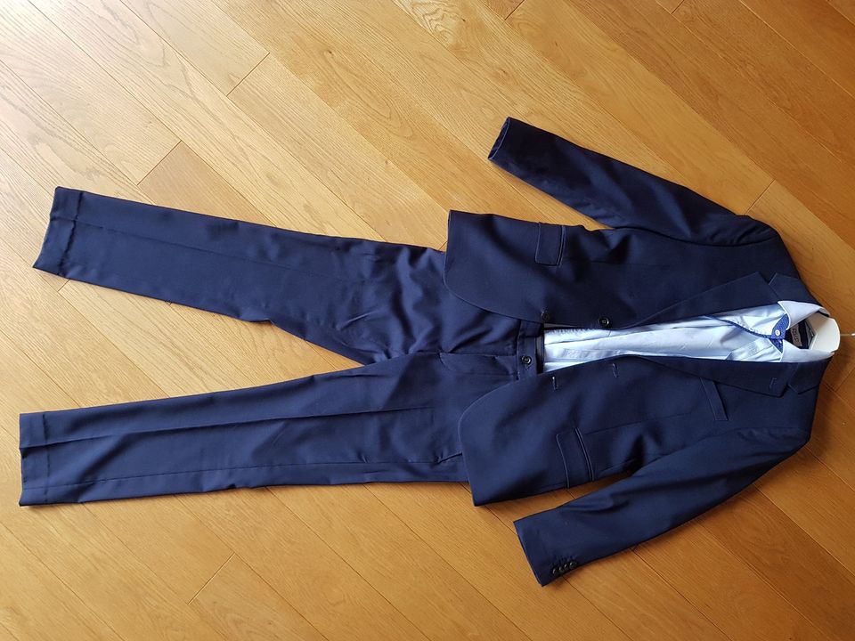 Konfirmations-Anzug Größe 164 blau (Jonas Nielsen) in Wunstorf